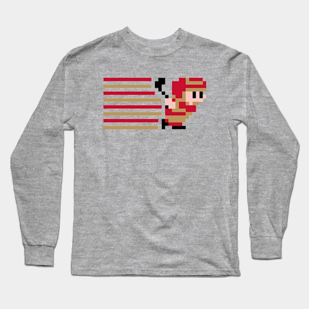 Ice Hockey - Ottawa Long Sleeve T-Shirt by The Pixel League